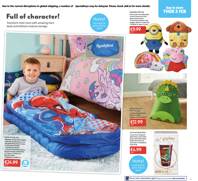 HIT REFRESH ON THE KIDDIE'S BEDROOM WITH ALDI'S NEW HOMEWARE SELECTION -  Digital Media Centre