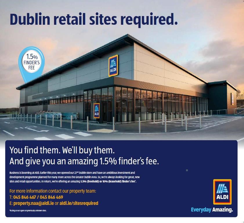 Dublin Retail Site Locations Advertisement
