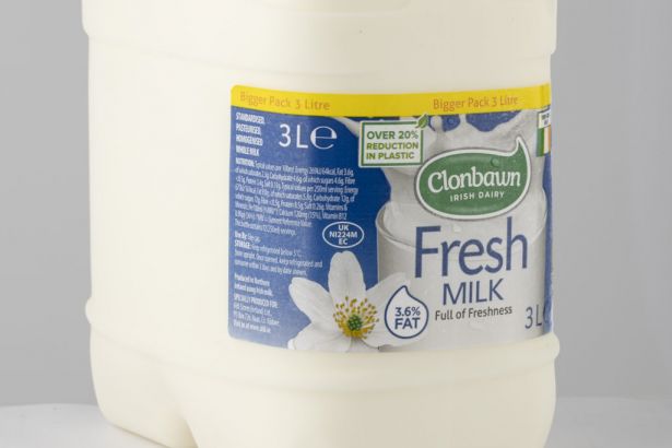 3 Litre Fresh Irish Milk
