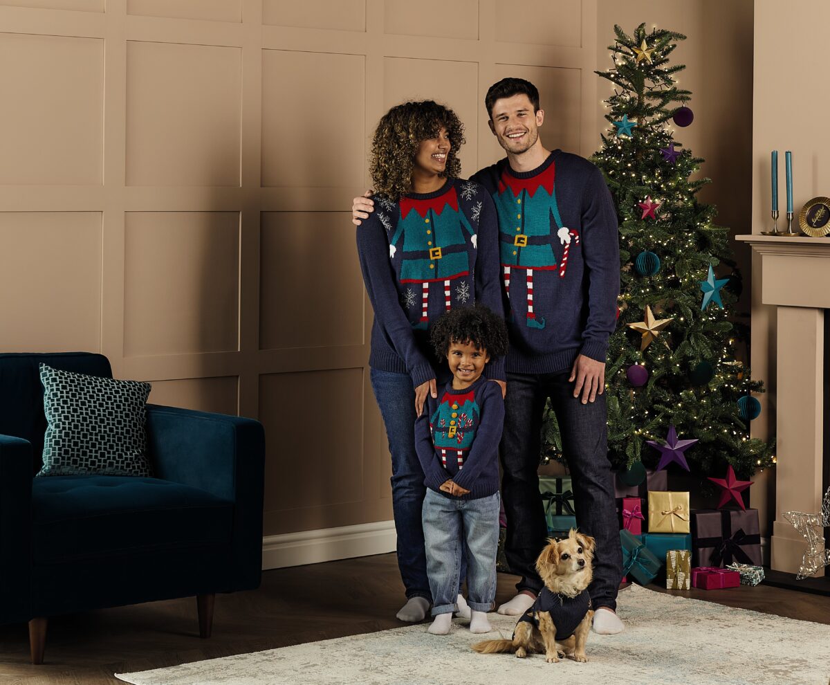 Deck the whole family out in ALDI’s festive jumpers, pyjamas and more